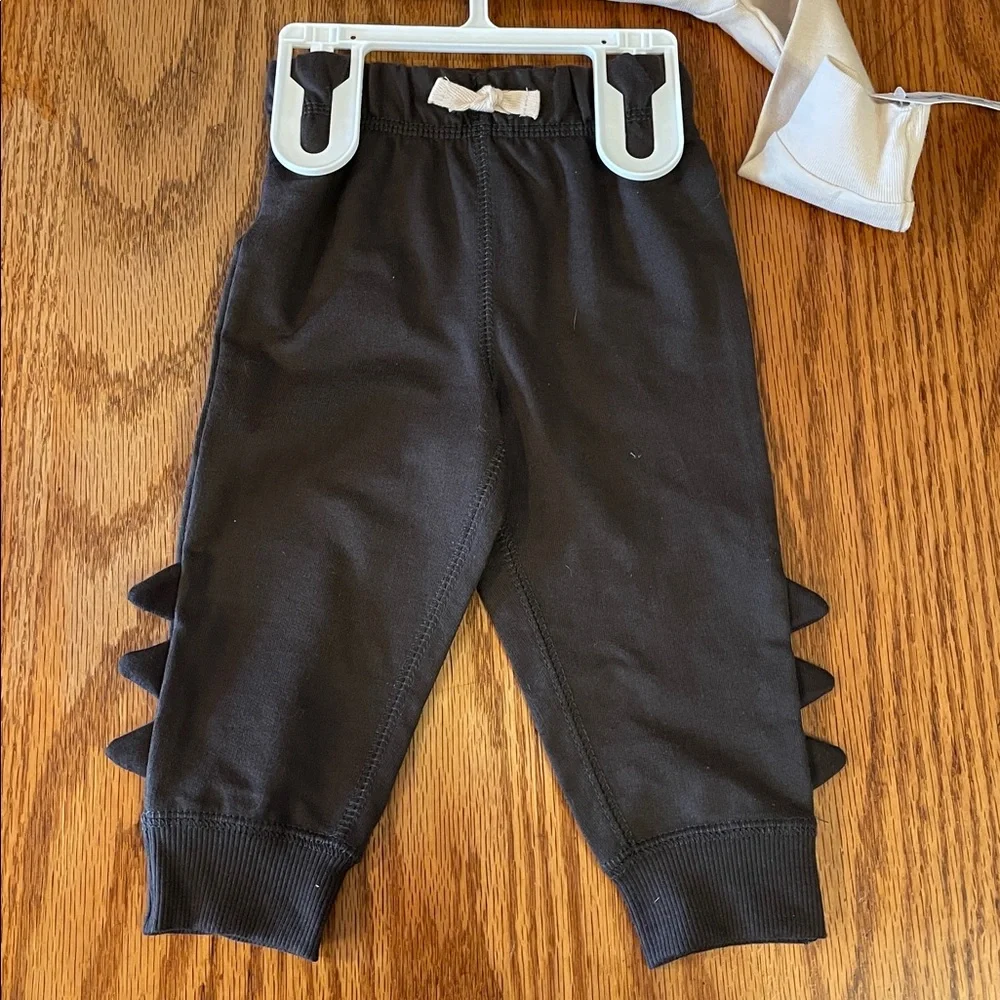 Carters Dinosaur Print Baby Onesie and Pants Set